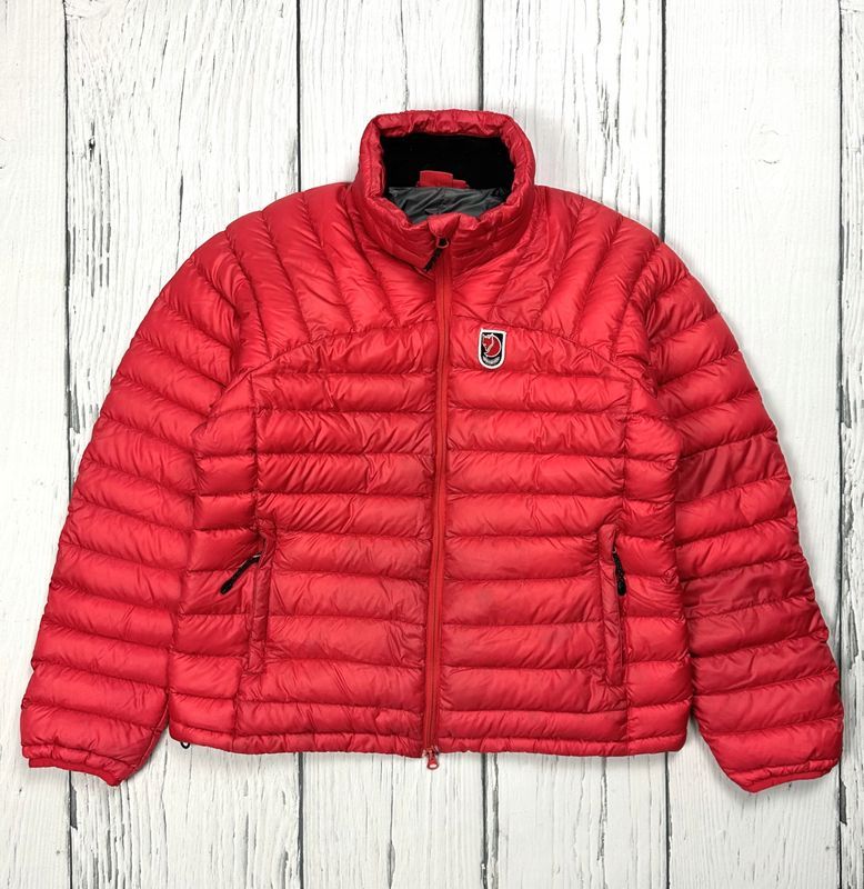 Fjallraven Snow Flake Puchowa Kurtka Damska Pikowana Logowana r. L