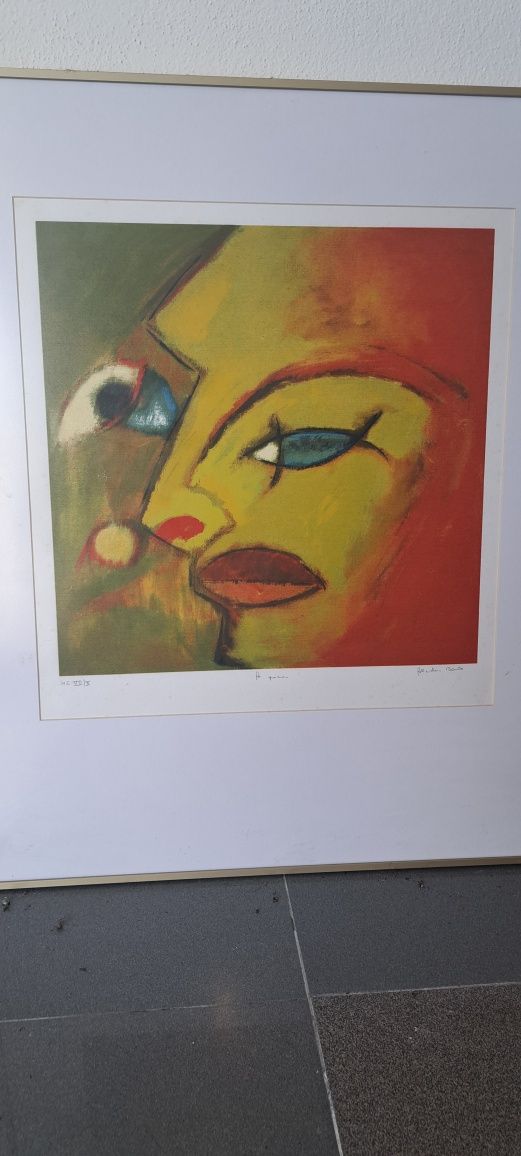 Quadro com moldura
