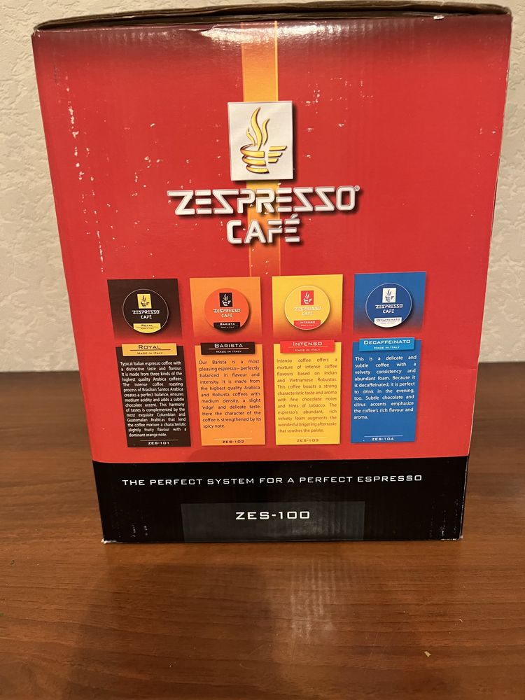 Капсульная кофеварка кофемашина ZEPTER ZES-100
