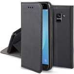 Etui Z Klapką Telforceone Do Samsung Galaxy A8 2018 Czarny
