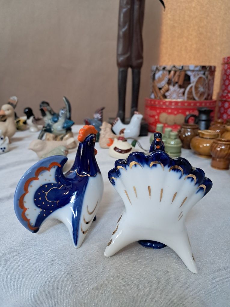 Łomonosow Ussr kura,kogut figurka z porcelany

Tylko przedmiot