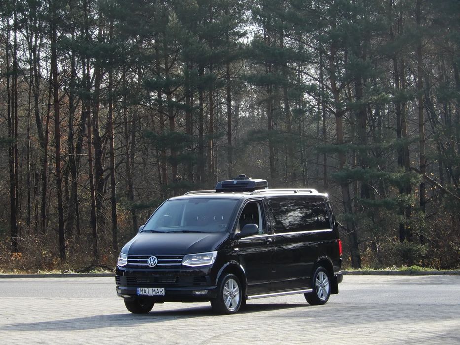 Volkswagen Transporter T6 2.0 BiTDI 204 KM DSG 4x4 4MOTION Chłodnia Agregat Thermo King Zasilany Na Postoju V230 Blaszak Furgon Rozstaw Osi 3000 mm FULL OPCJA STAN NOWY  100 % Bezwypadkowy ! Lakier Oryginał ! Salon PL ! I Właściciel !