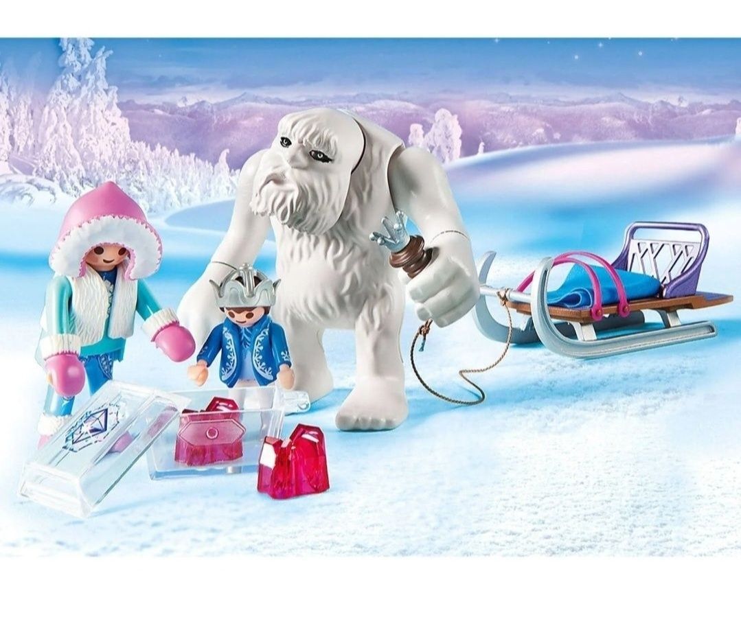 Playmobil Magic 9473 Zimowy Troll z sankami