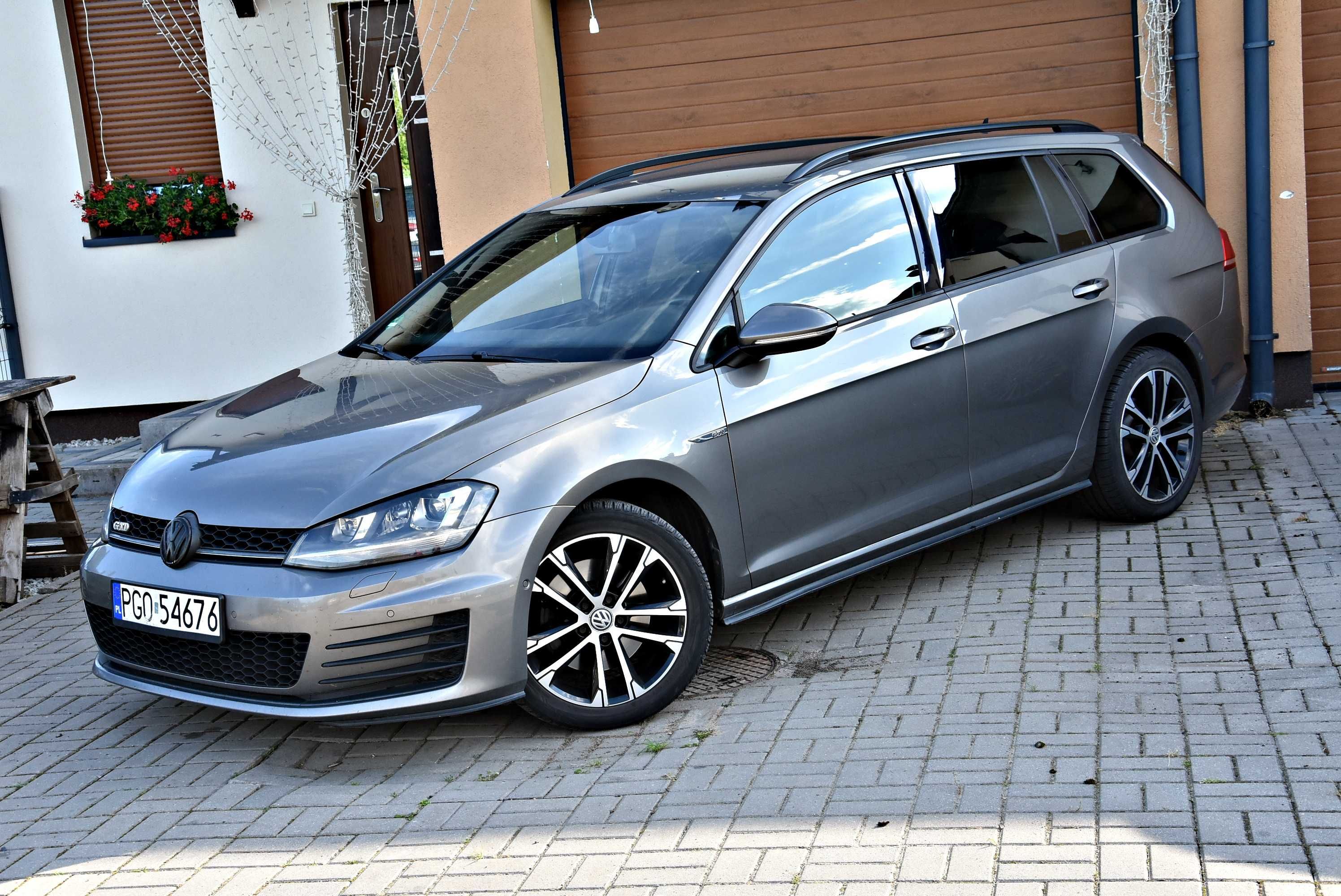 Ładny VW GOLF 7 VII GTD 2015r 2.0TDI 184KM Super Stan Bezwypadkowy PL