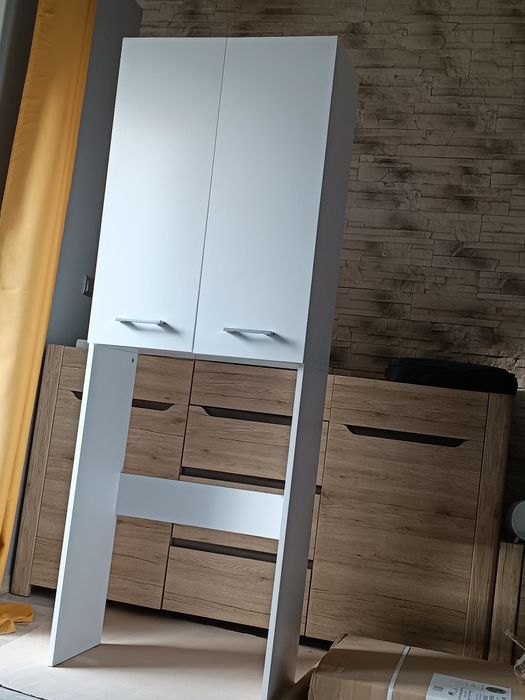 Szafka nad pralkę Black Red White