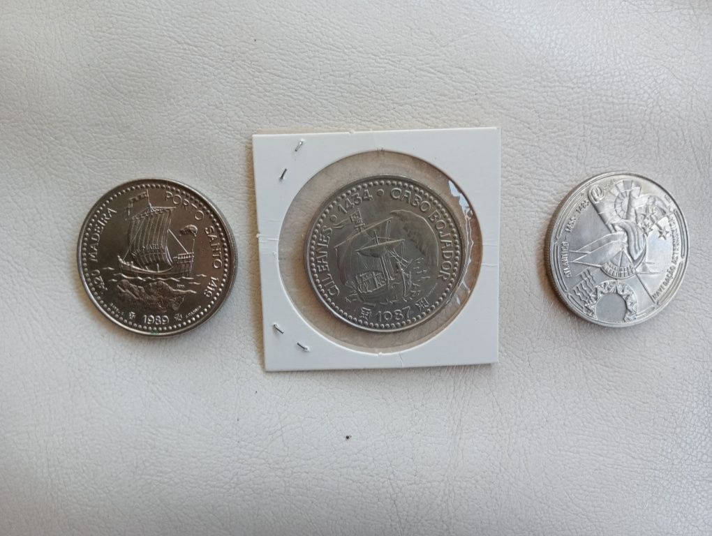 3 moedas comemorativas Portugal