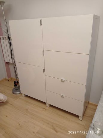 Komoda szafka besta Ikea biała