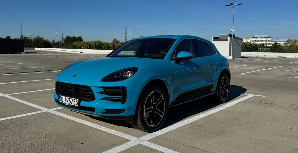Porsche Macan Porsche Macan 2.0 TFSI 245KM | Miami Blue | PL Salon | Sport Chrono