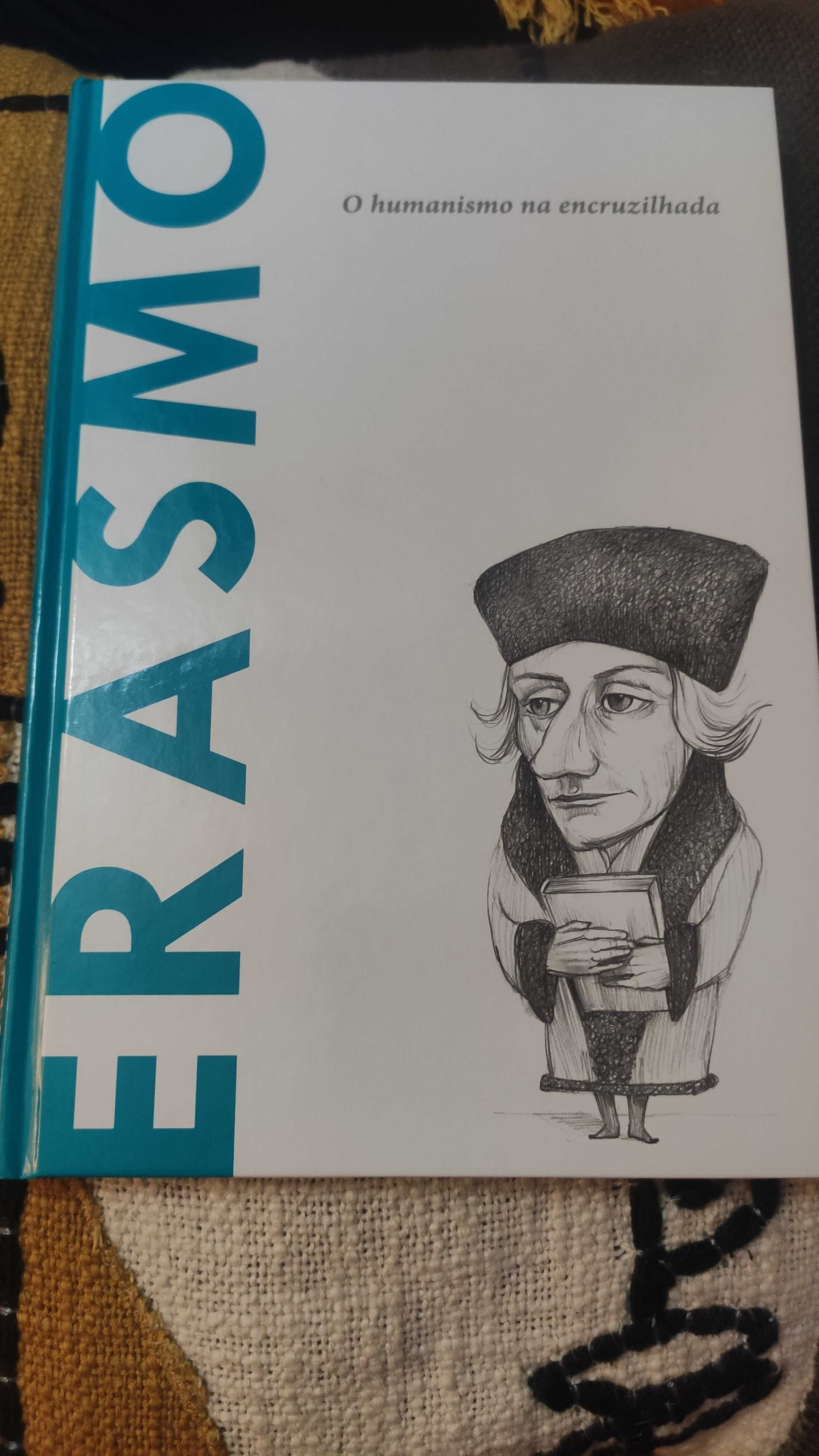 Livro capa dura Erasmo