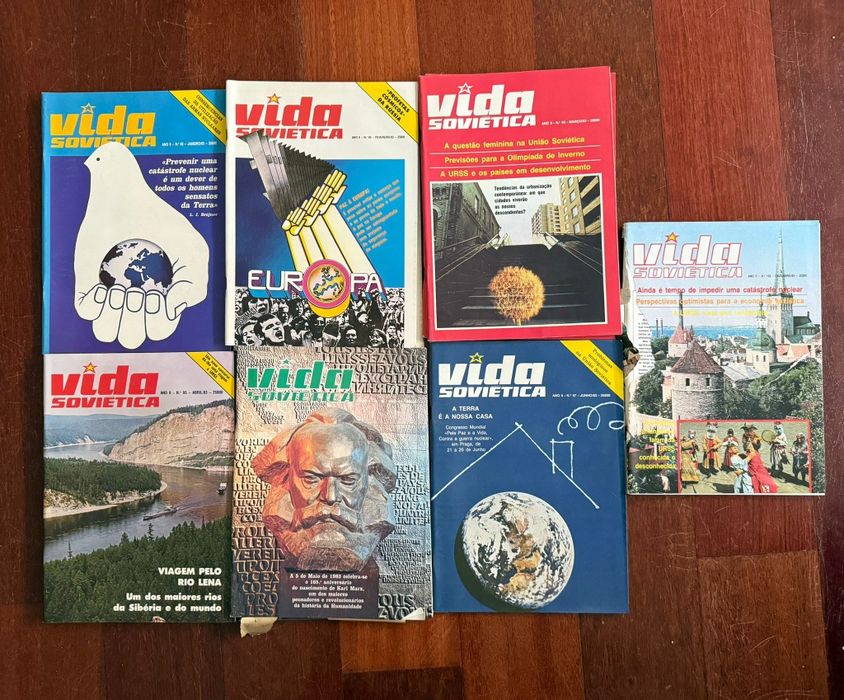 Lote Revistas - Vida Soviética