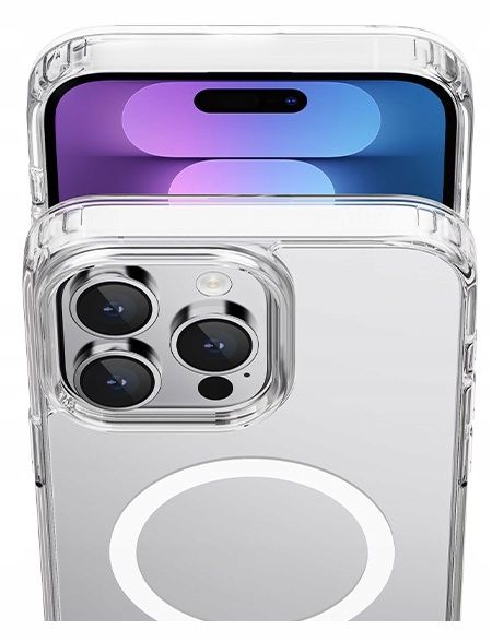 Case Etui Magnetyczne Do Iphone 15 Pro Max Obudowa Wzmacniane Mocne