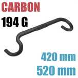 Carbon! Kierownica gravel 420 mm rowerowa 42 cm baranek flara