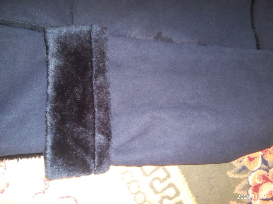 Пальто - дублёнка женская