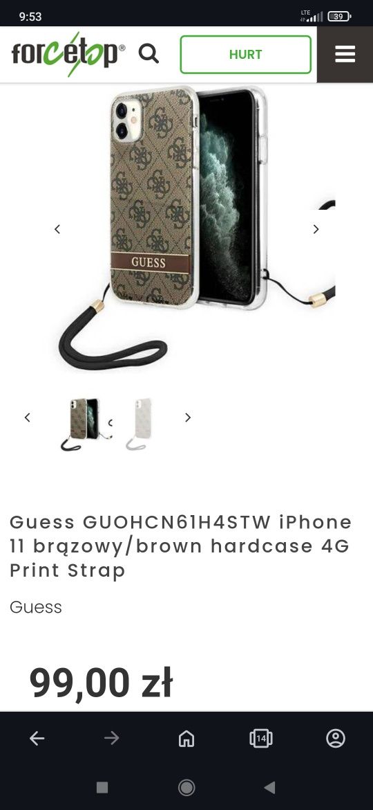 Etui Iphone 11 GUESS