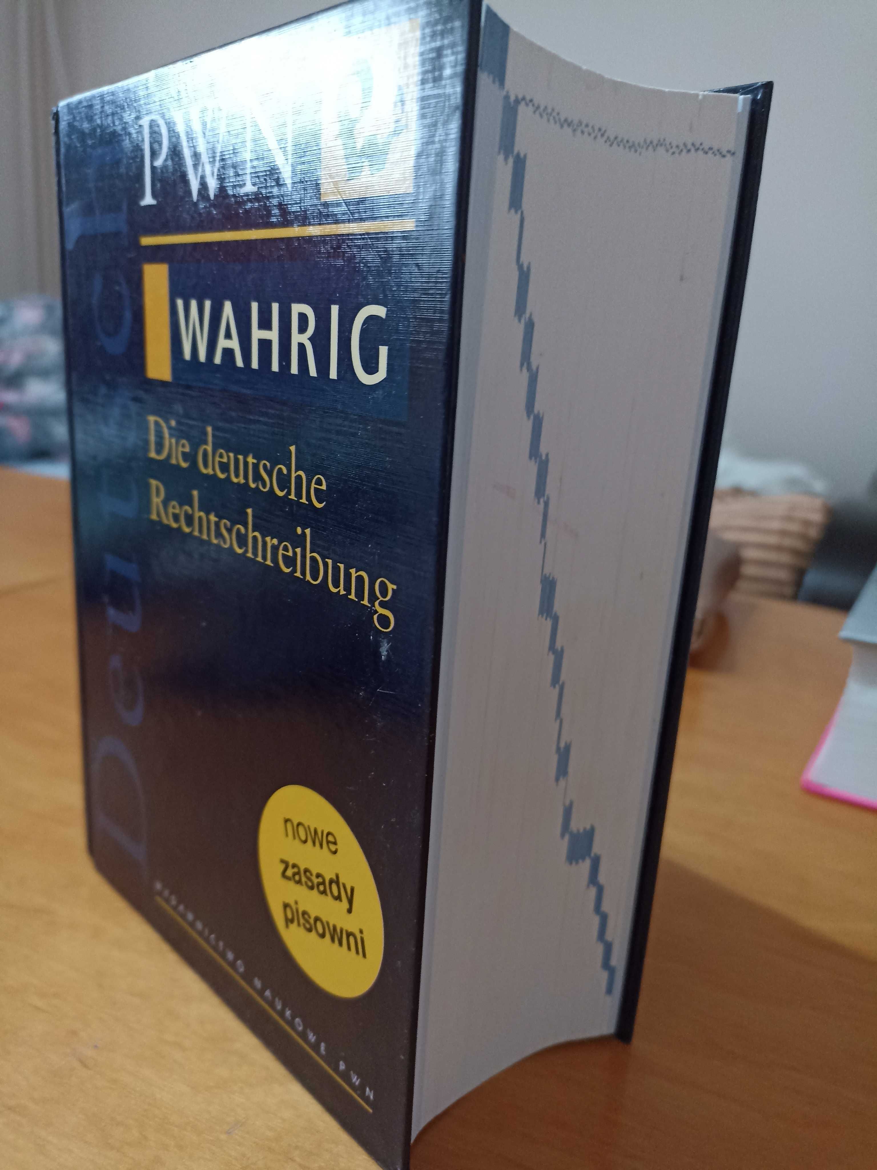 Słownik języka niemieckiego "Die deutsche Rechtschreibung" PWN