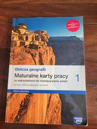 Oblicza geografii 1 maturalne karty pracy