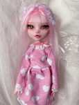 monster high lalka draculaura ooak custom repaint