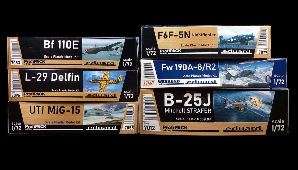 Сборная модель самолета от Eduard 1/72.