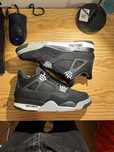 Jordan 4 Black Canvas