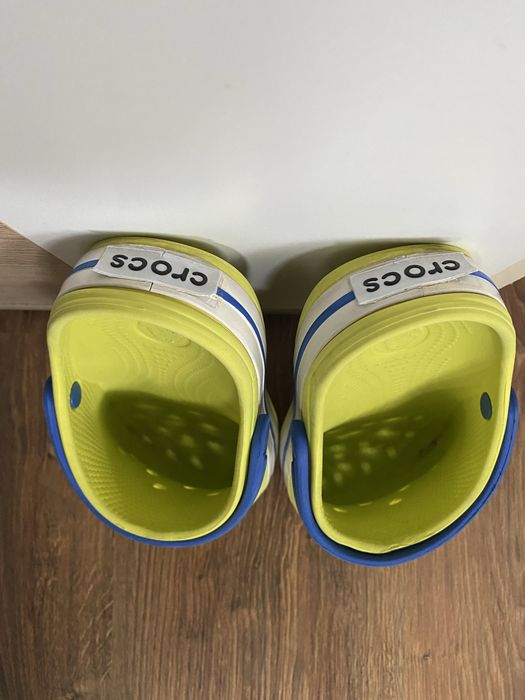 Crocs crocsy seledynowe rozm. J2 33/34