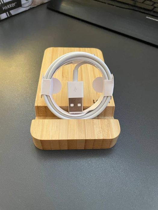 Kabel lightning do iphone, iPad, AirPods bialy, nowy, 1m