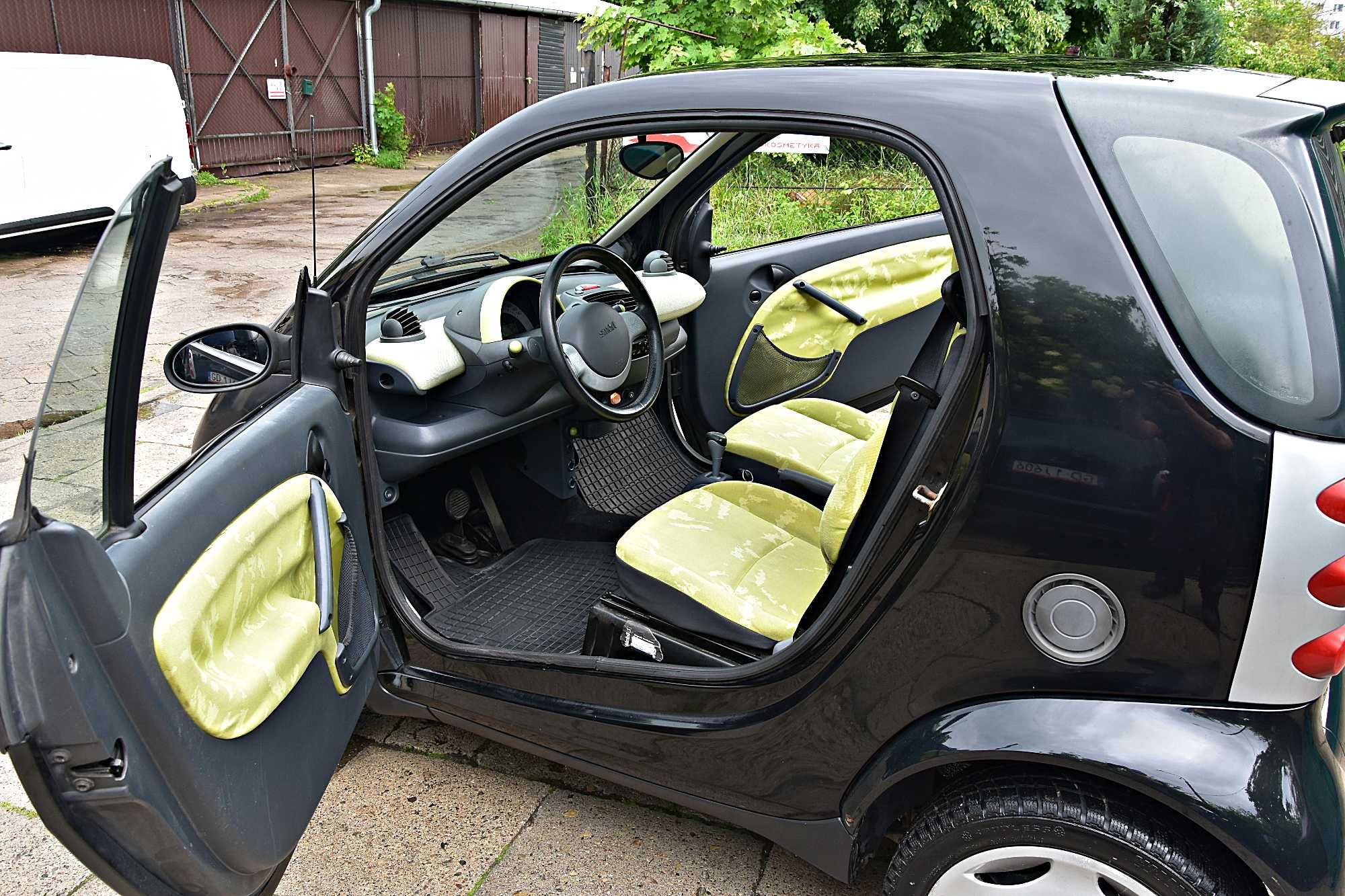 Smart fortwo, 0.6 turbo, 102000 km, PULSE, polift, 2002 rok