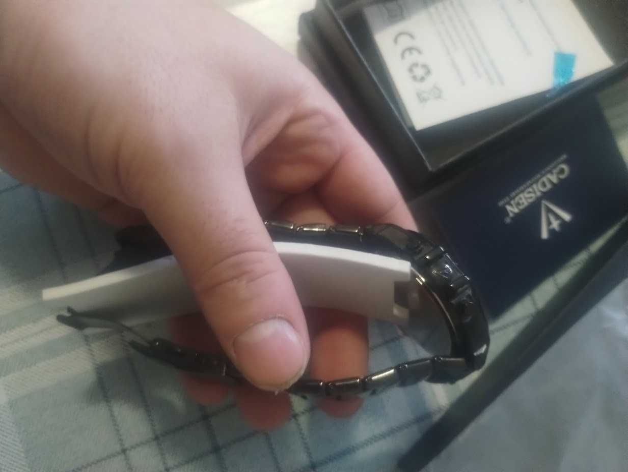 Zegarek męski cadisen komplet