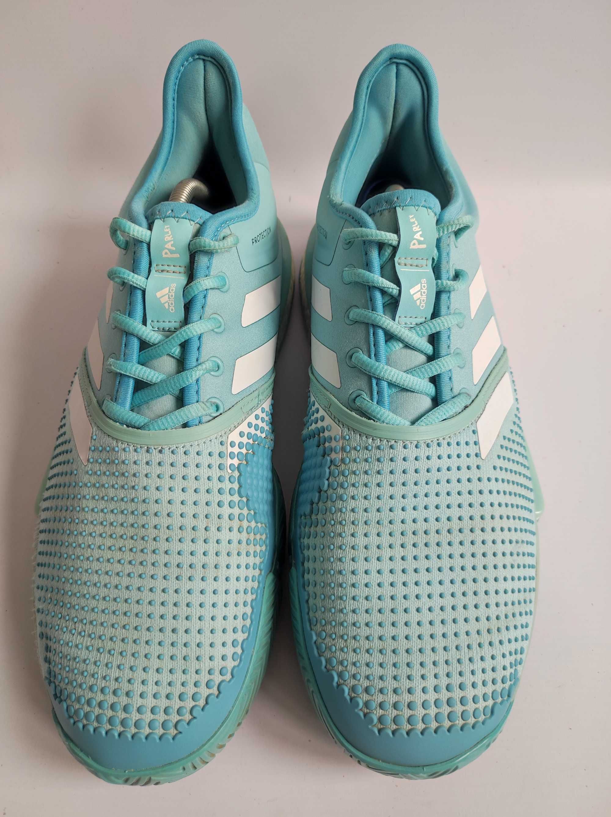 - Adidas Solecourt Boost Parley - buty tenisowe  r. FR 44 i 2/3