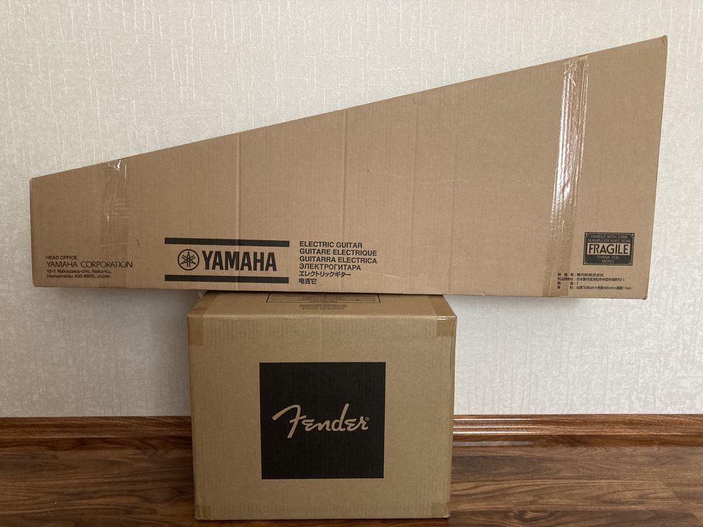Комплект (Yamaha Pacifica 012, Fender mustang lt25) + подарунок