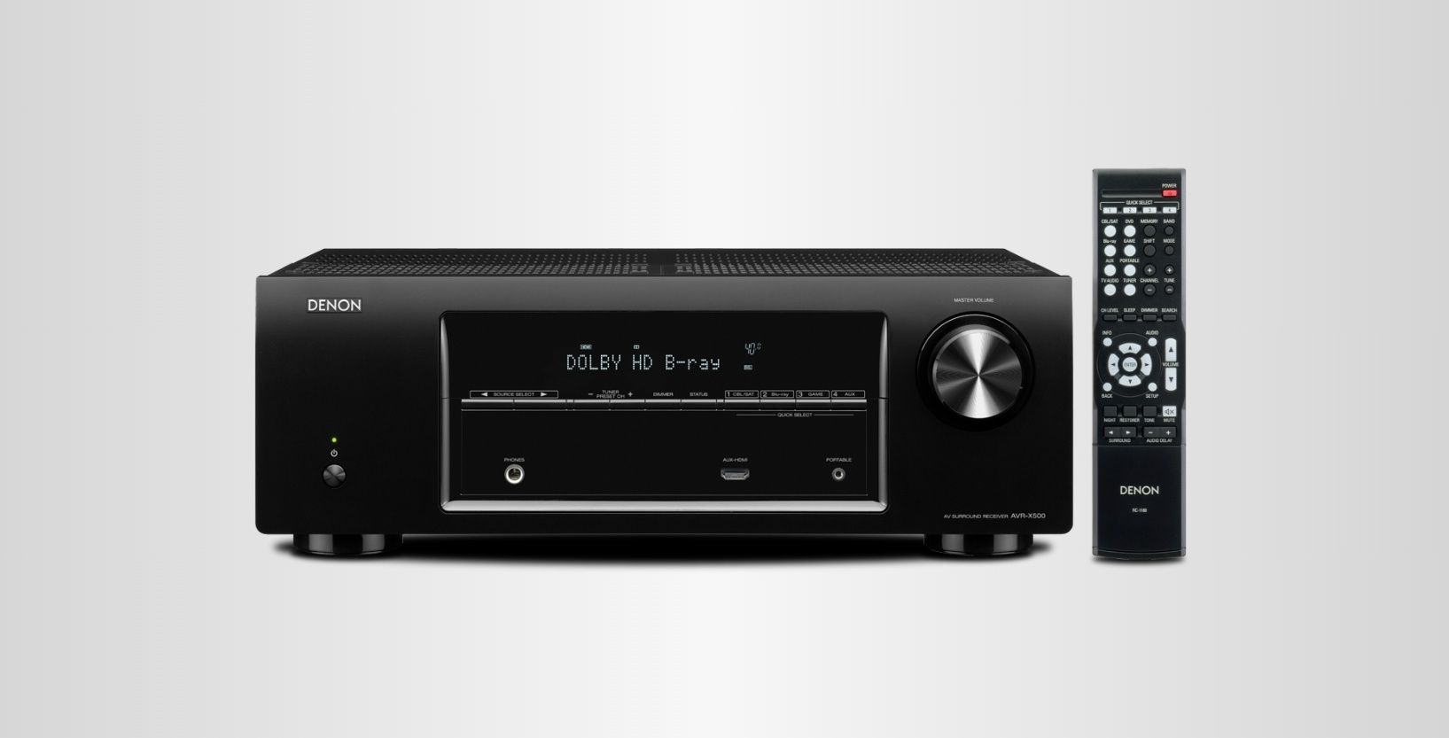 Denon AVR-X500 - 110 Watts - 5.1 Canais - 3D - DTS-HD - 5xHdmi