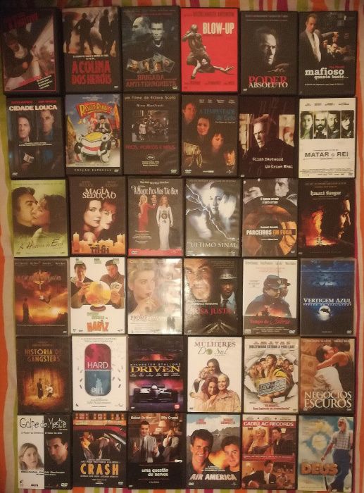 Lote 288 DVD's originais (Lote 16)