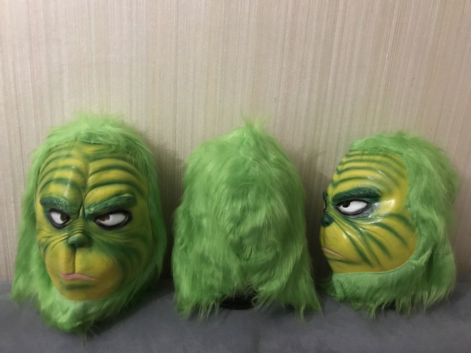 Маска Грінч Гринч, рукавички перчатки