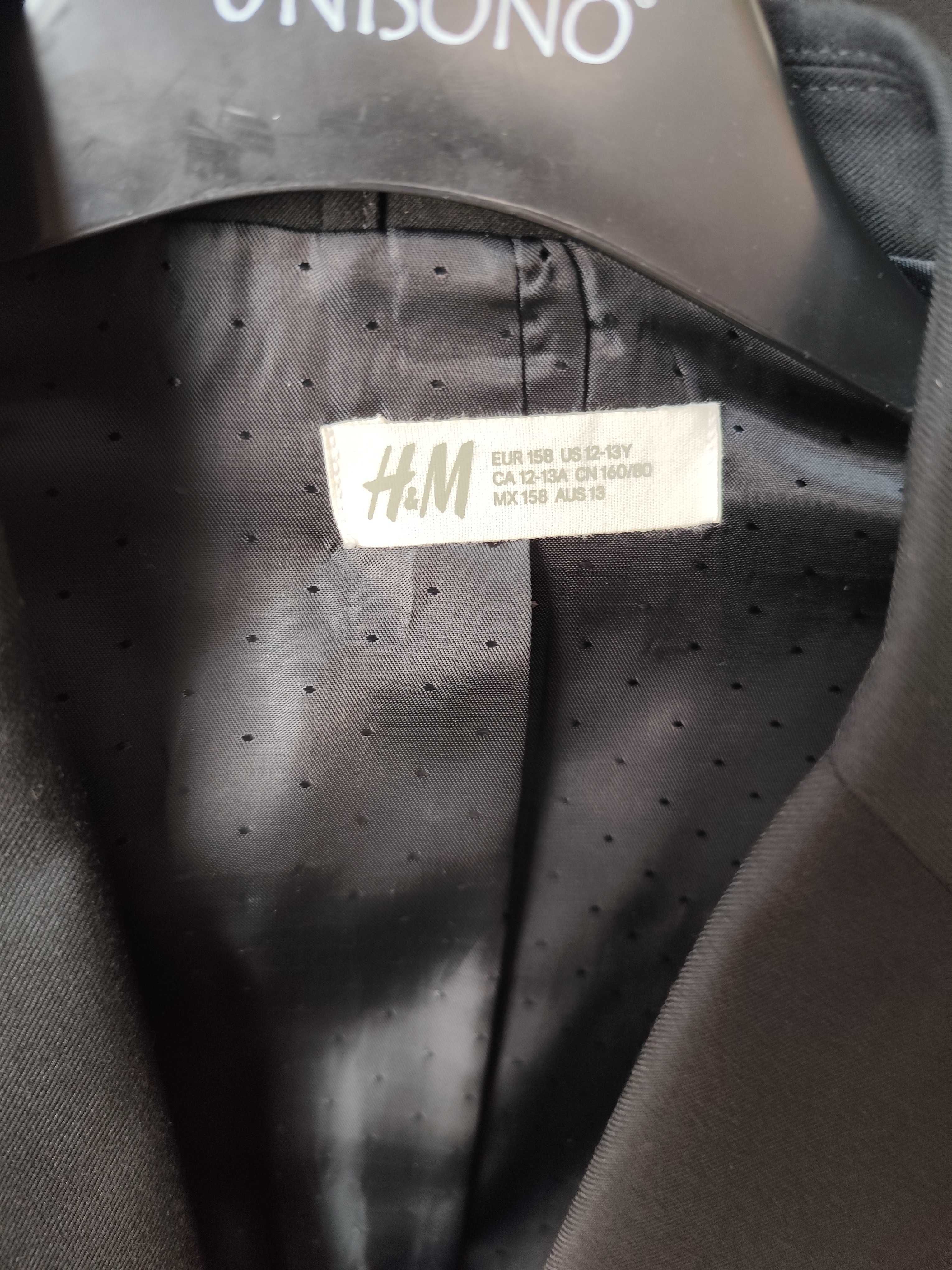 marynarka czarna H&M rozm 158 US 12-13Y