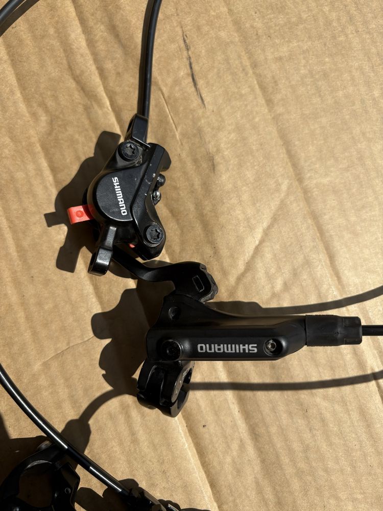 Hamulce Komplet Shimano Deore M506 po serwisie sprawne przód tył