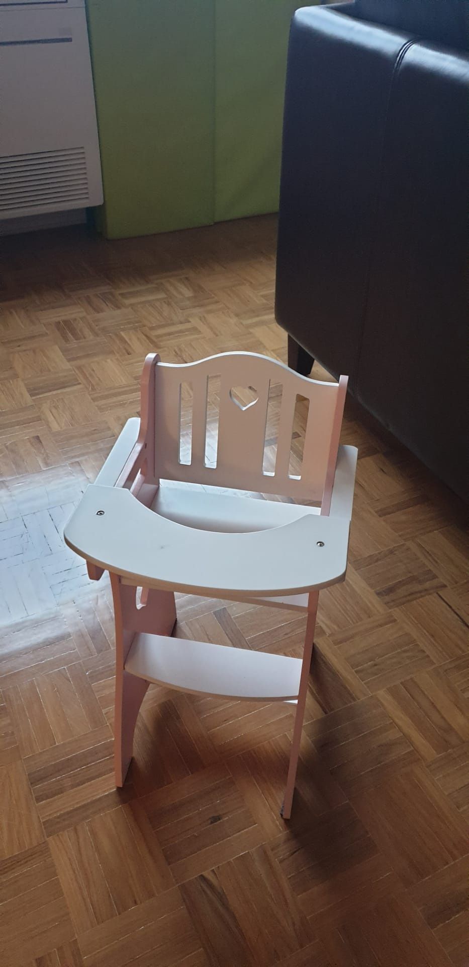 Cadeira de boneca madeira