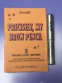 Benefit mini precisely my brow pencil 3 warm light brown kredka 0,01 g