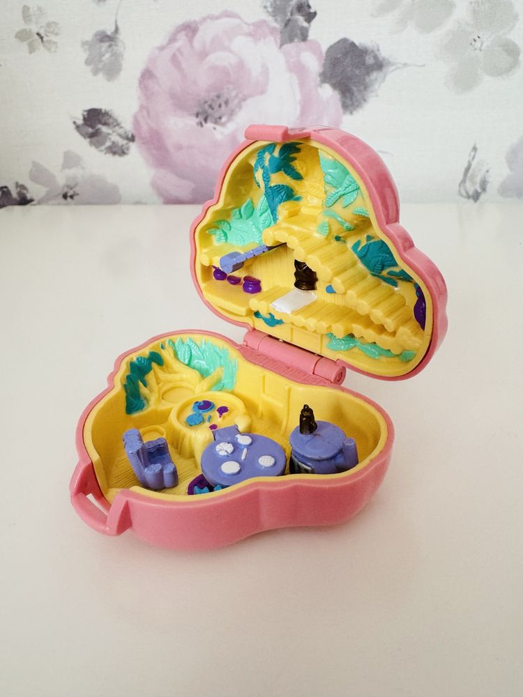 Mini domek Polly Pocket Bluebird Koala Picnic, vintage zabawka