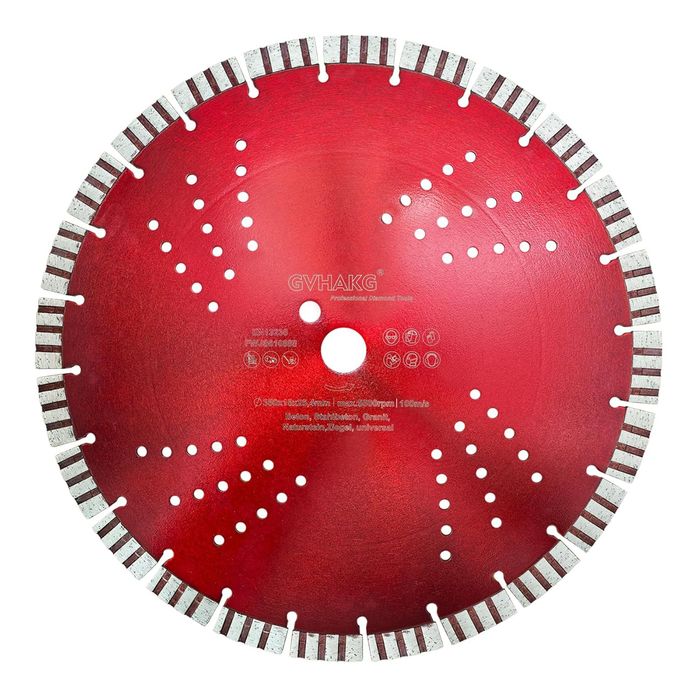 GVHAKG Diamentowa tarcza 350 mm, 15 mm (350 x 25,4 mm)