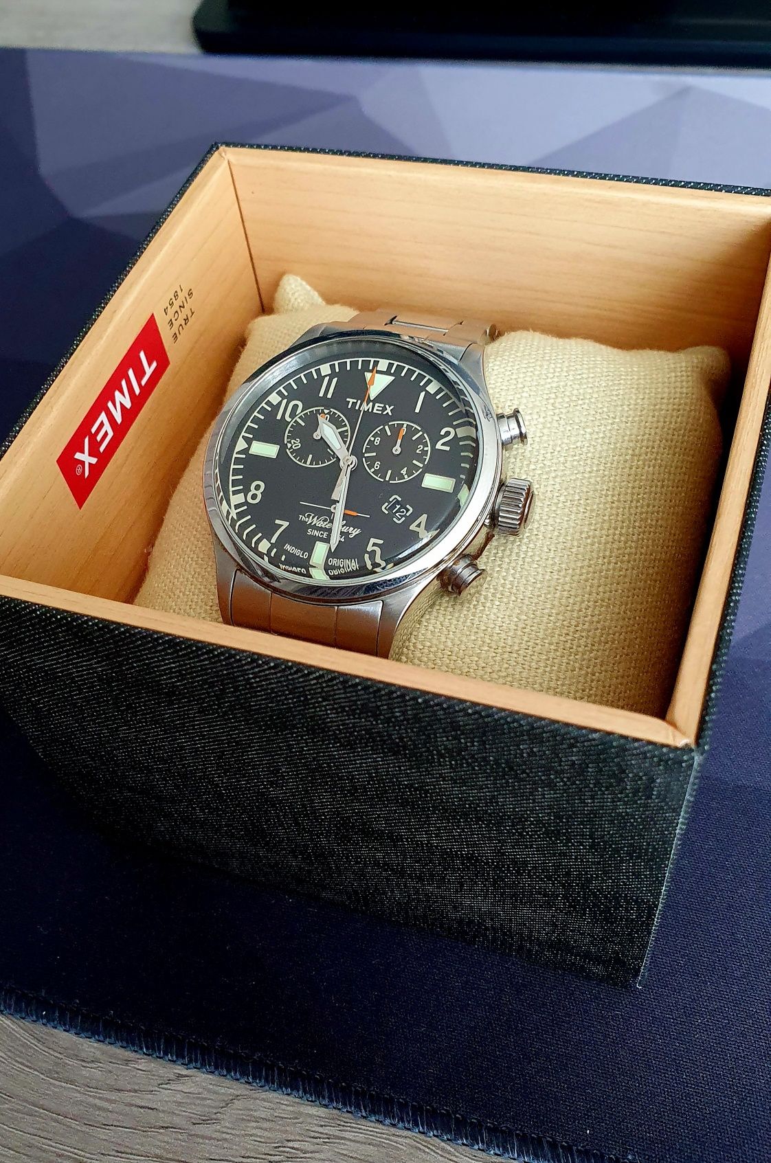 Чоловічий годинник Timex WATERBURY Chrono Tx2r24900