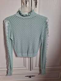 Ażurowy sweterek Zara r. S