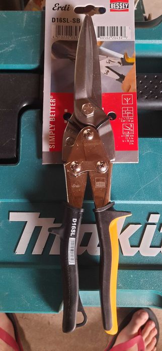 Nożyce dźwigniowe do blachy Erdi Bessey D16SL-SB