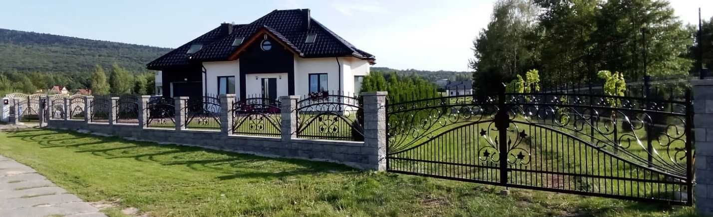 Brama wjazdowa skrzydłowa bramka przęsła pod wymiar