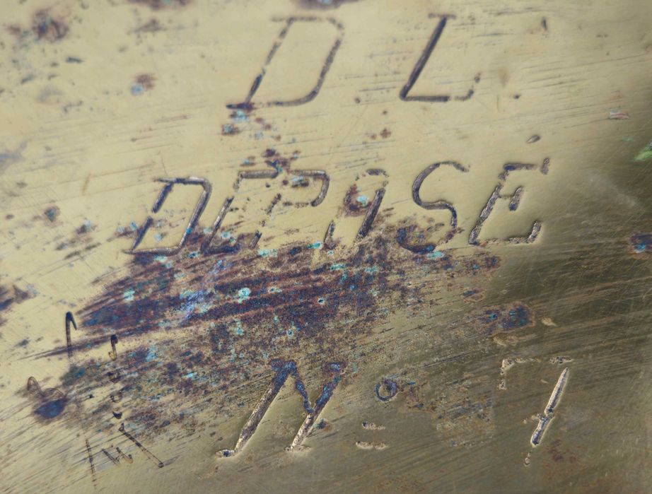 Piękny stary oryginalny zestaw gabinetowy DEPOSE - Francja