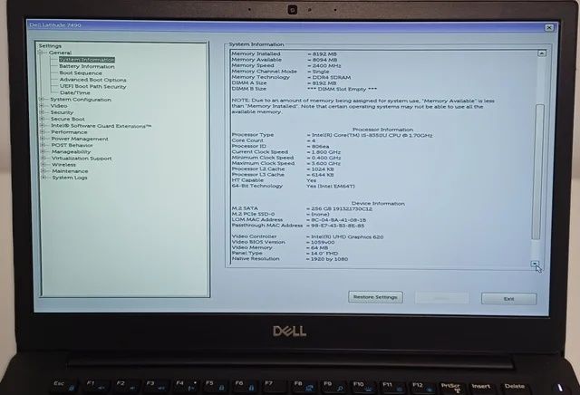 Dell Inspiron 7490