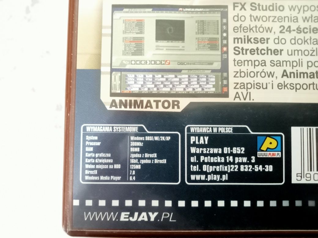 eJay House PC program muzyczny