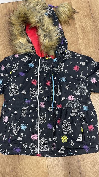 Зимовий комплект костюм комбінезон deux par deux зимний