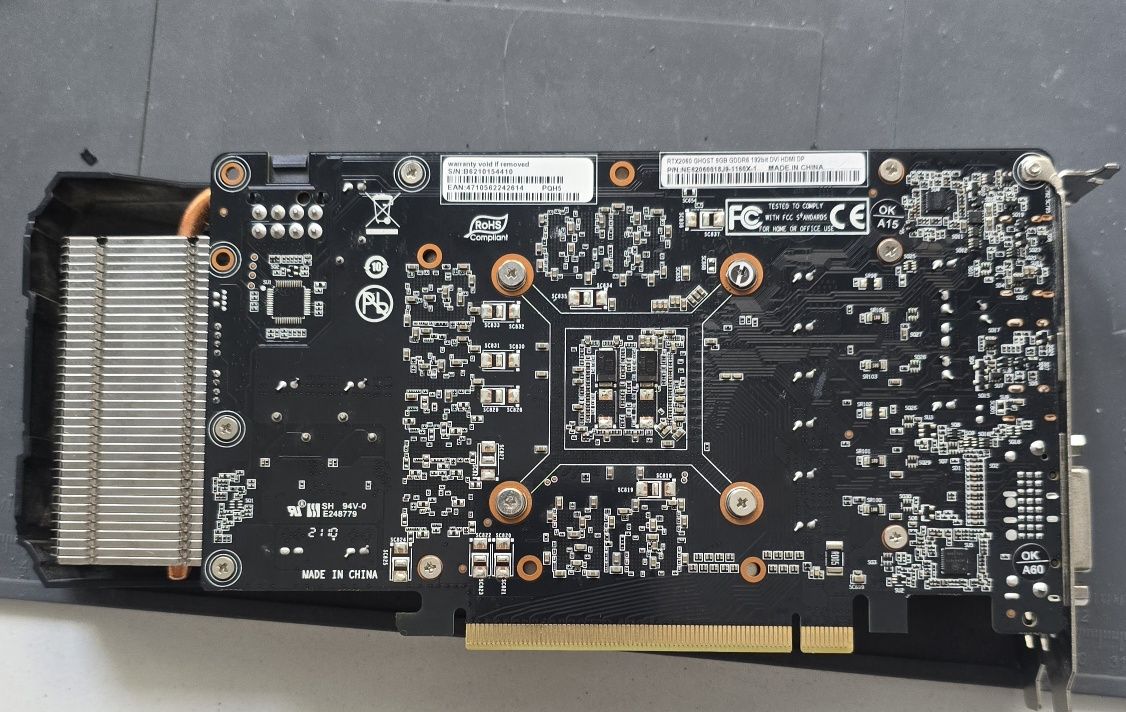 Karta graficzna rtx 2060 6gb w idealnym stanie
