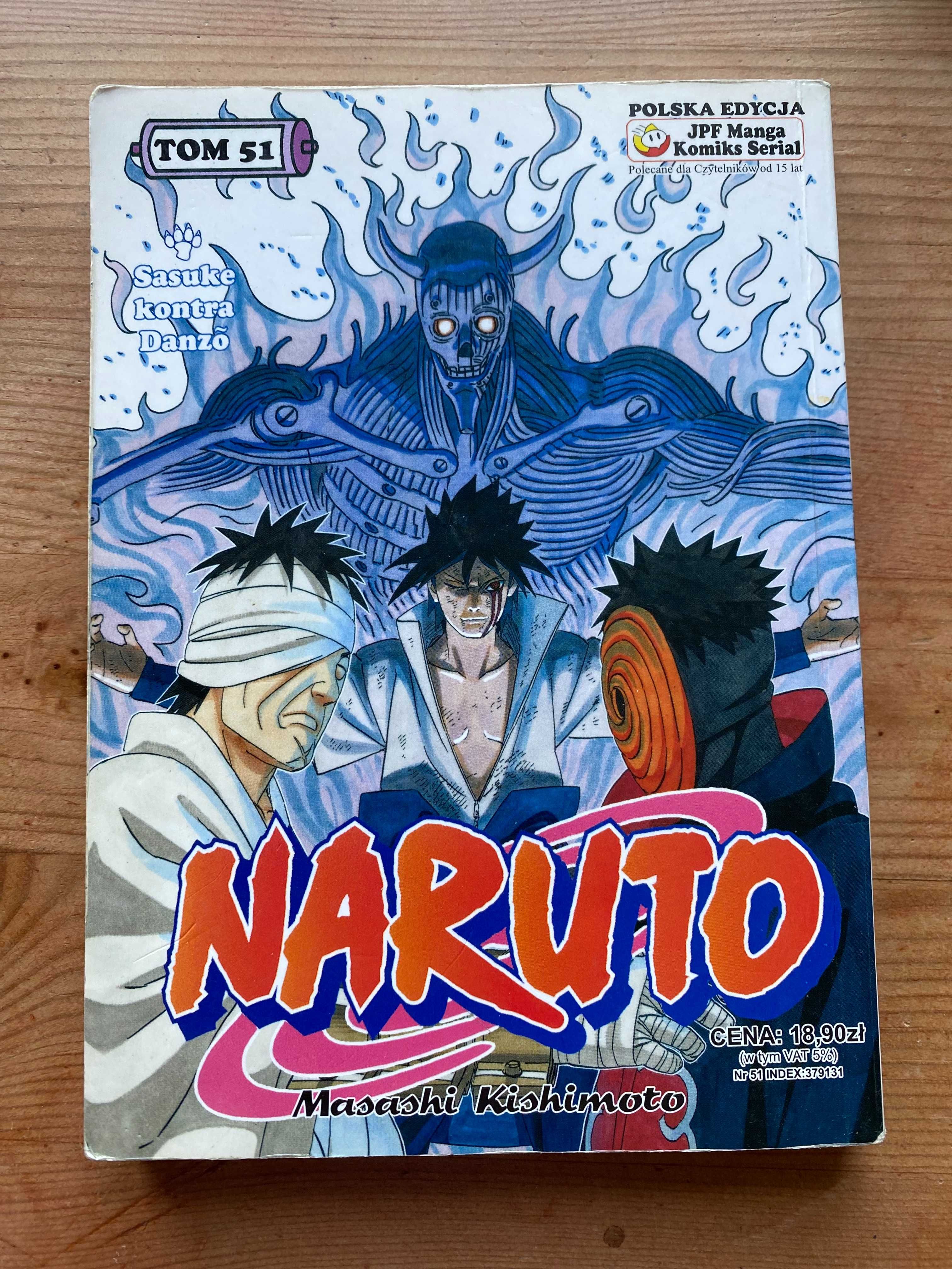 6 tomów Naruto. Tłumaczenie PL