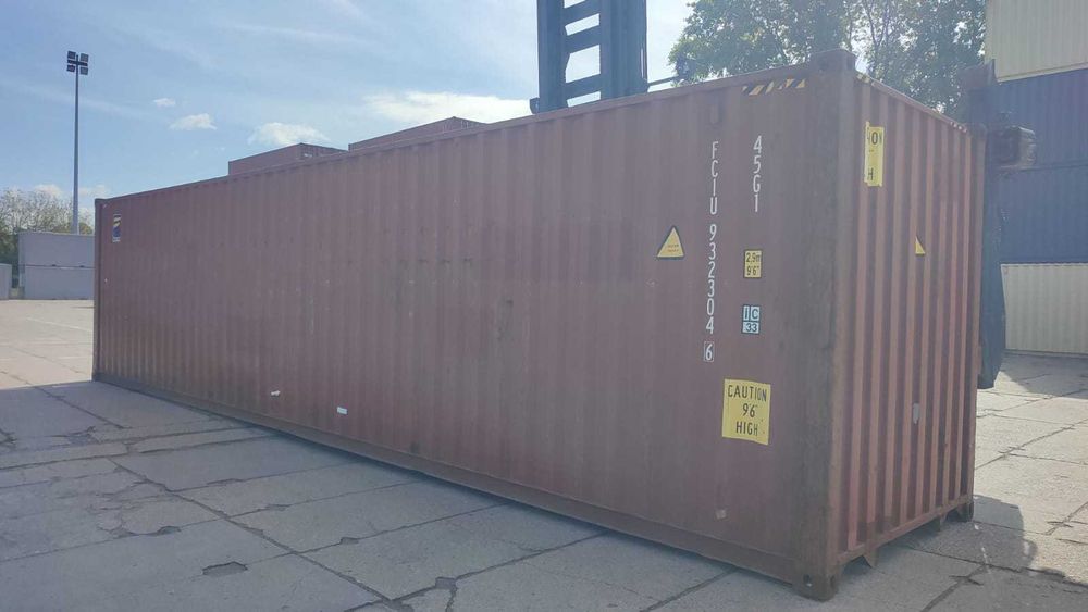 Kontener morski 40HC – mocny, suchy na sprzedaż