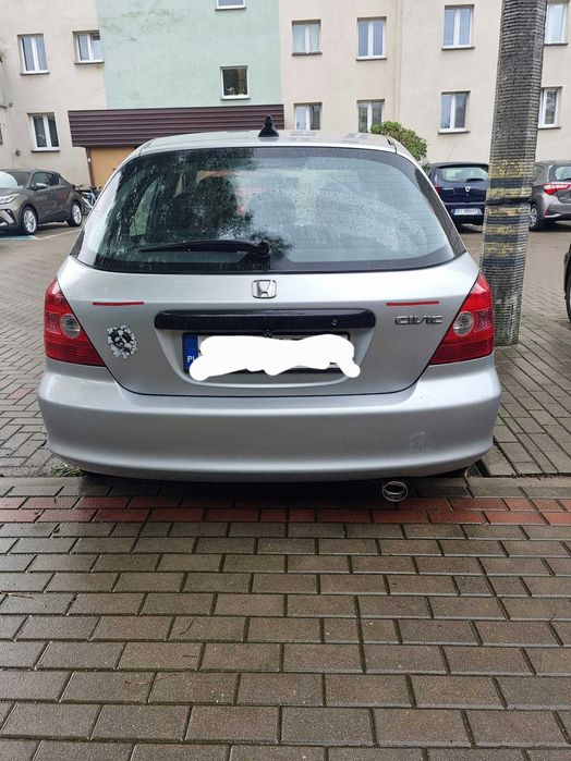 Honda Civic VII / 2003 r. - USZKODZONA